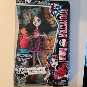 Monster High Doll art Skelita Calaveras New in Box